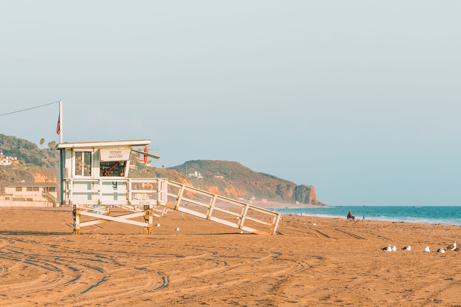 Zuma Beach in Malibu, One of the Largest and Most Popular Beaches